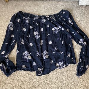 Off the shoulder blouse